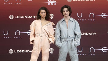 Zendaya and Timothée Chalamet Wear Matching Jumpsuits During 'Dune: Part Two' Event